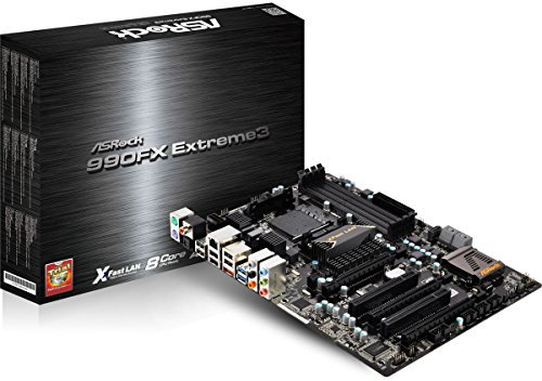 Asrock 990FX Extreme3 Mainboard (AMD Quad CrossFireX, DDR3 Speicher, 2X USB 3.0)