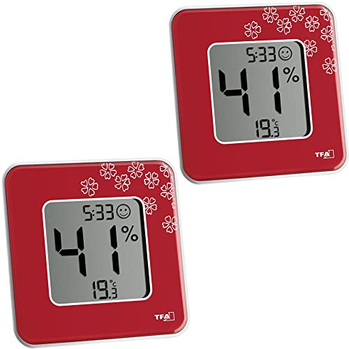 Sparset Thermo-Hygrometer TFA 30.5021 Style (2 x rot)