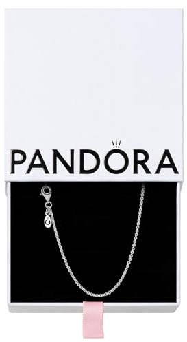 PANDORA Damen Halskette Einfache Silberkette 590412