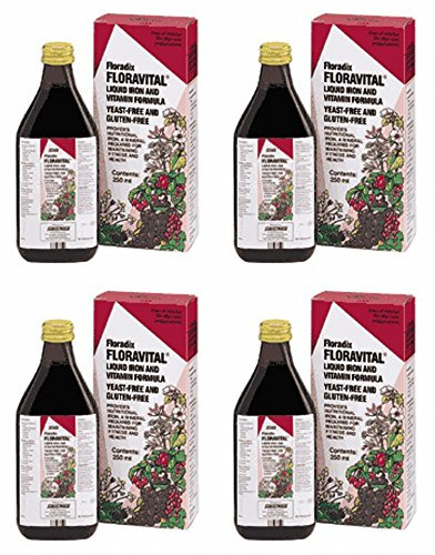 (4 PACK) - Floradix - Floravital Yeast And Gluten Fr | 250ml | 4 PACK BUNDLE