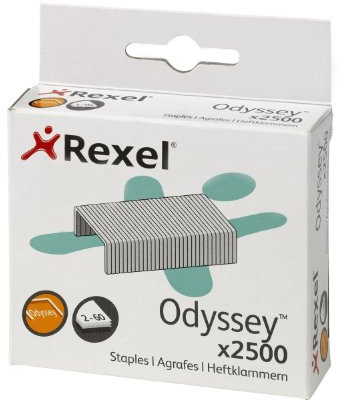 REXEL 2100050 - Caja 2500 grapas ODYSSEY galvanizadas