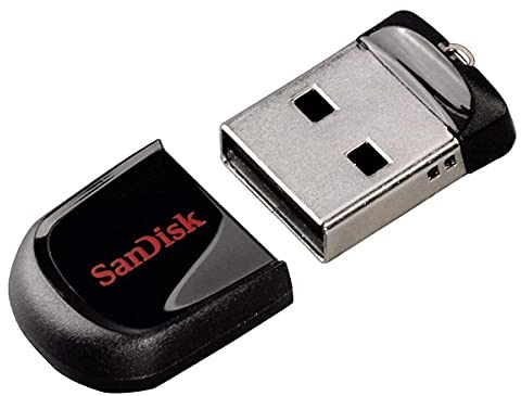 Cruzer Fit 16 GB USB 2.0 Flash Drive (SDCZ33-016G-B35) - Black