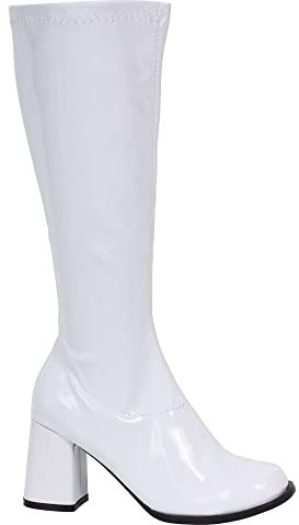 Ellie Shoes Damen Kniehohe Stiefel, Weiss/opulenter Garten, 39 EU