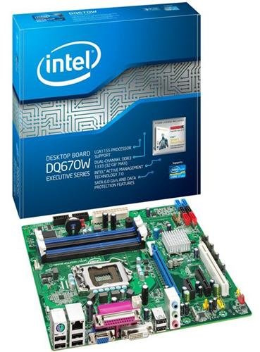 Intel DQ67OW LGA 1155 (Socket H2) Micro ATX - Cartes mères (1066,1333 MHz, Dual, 1.5 V, 32 Go, Intel, Intel® Core™ i3, Intel Core i5, Intel Core i7)