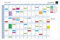 Exacompta 56153E Jahresplaner mit ewigem Kalender magnethaftend abwischbar mit Zubehör 900 x 590 mm