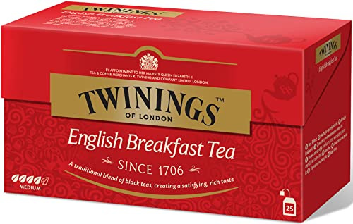 Twinings Of London Té English Breakfast - 25 Bolsitas