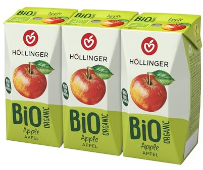 Höllinger Organic Apple Juice 200ML x 24