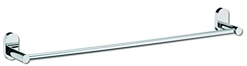 kela 22682, Handtuchstange, Zum Kleben oder Bohren, Edelstahl 18/10, 60 cm, Lucido, Silber Glänzend