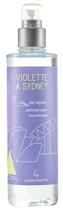 Laura Tonatto Eau Parfumée pour Aquam Parfum Violette Sidney 200ml sans Alcool Femme