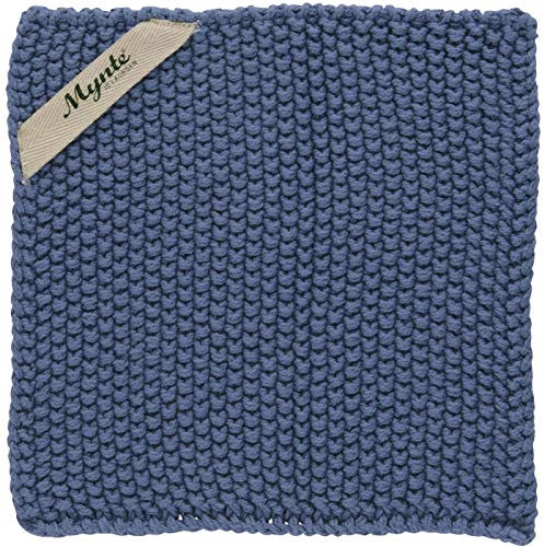 IB Laursen Topflappen Mynte Cornflower gestrickt