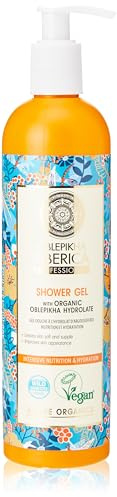 Gel Doccia Rivitalizzante con Oblepikha (Olivello Spinoso) e Oli Botanici – Detergenza Delicata di Origine Vegetale – Pelle Morbida e Luminosa – Vegano – 400 ml