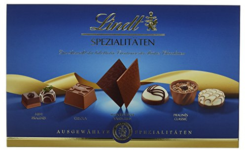 Lindt Spezialitäten Pralinen, außergewöhnlichen Pralinés-Auswahl, 17 unterschiedliche Sorten, 250g