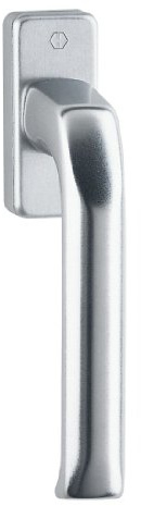 HOPPE Fenstergriff Dreh/Kipp 'London' Aluminium Natur 013/U34-6925291