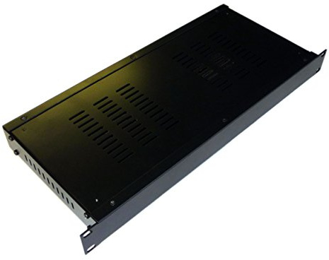 AllMetalParts 1U 19 Rack Mount 300mm Vented Top, Sides Enclosure Chassis Case [PC]