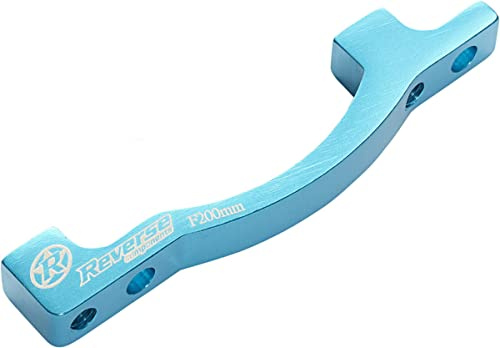 Reverse Scheibenbremsen Adapter PM-PM von 160 auf 203mm hell blau