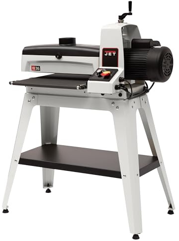 JET 18-Inch Drum Sander with Open Stand, 1-3/4 HP, 115V 1Ph (Model JWDS-1836)