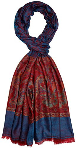 Lorenzo Cana Herren Kaschmirschal 100% Kaschmir jacquard gewebt Paisley Muster Schal Schaltuch Kaschmirtuch Kaschmirpashmina 7836411