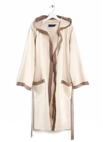 CALEFFI - Accappatoio Uomo Donna Microfibra Morbido Leggero Assorbente Accappatoio Donna Uomo Rapida Asciugatura, Accappatoio Microfibra Cappuccio Tasche Cintura con Passanti e Gancio + Bag Coordinata