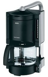 AEG CC 101 Cafe Classic - Macchina per caffè americano, colore: Nero/Cromato