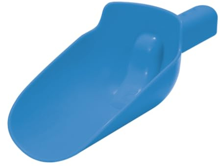 Hape Mehlschaufel, Blau - inder Sandspielzeug und Gartenspielzeug, Robuste Kinderschaufel für Sandkasten, Strand und Outdoor, Fördert Motorik und Rollenspiel, geeignet ab 2 Jahren