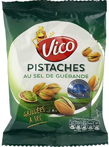 Vico – Pistachos – 100 g – Paquete de 4 – Entrega rápida en Francia – Precio por juego