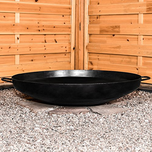 Köhko Eldskål Ø 79 cm med handtag med vattendräneringshål 41002