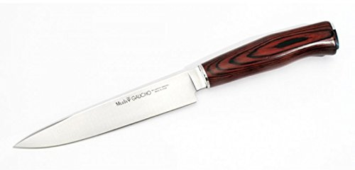 ELECTROPOLIS Jagdmesser Muela Gaucho-16R, mit Holzgriff und Edelstahl gedrückt Korallen Kappe, 16 cm Blatt-Mehrzweck MOVA + Geschenkkarte