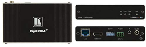 Kramer / RECEPTOR HD Base T - Alto RENDIMIENTO/ 4K / HDMI/TP-583RXR / Negro