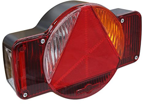 trailer parts4u Rückleuchte Heckleuchte Humbaur rechts Blinker Standlicht Bremse Rückfahrscheinwerfer 7.Pol 12V Anhänger Rückleuchte Rücklicht Hecklicht 405.00003