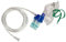 Juego de inhalación para adultos de 15 ml, nebulizador con máscara y manguera de 2,1 m