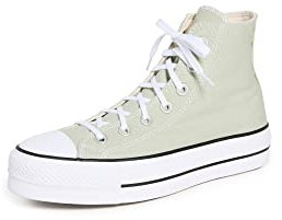 Converse Women's Chuck All Star Lift Sneakers, Summitsage/White/Black, 6 UK