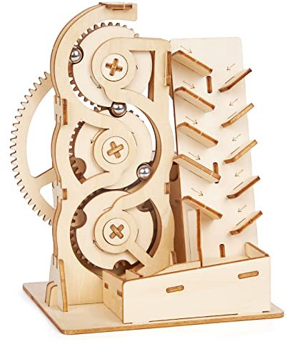 Sarsumir Puzzle 3D in Legno Modellismo da Costruire Adulti Modellino Meccanico Kit Modello di Artigianato per Costruire la Ruota Idraulica Rompicapo per Bambini Ragazzi e Adulti