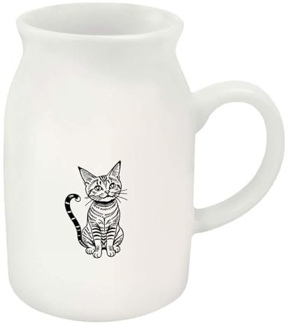 Azeeda 300ml 'European Shorthair Cat' Ceramic Milk Jug (MJ00014344)