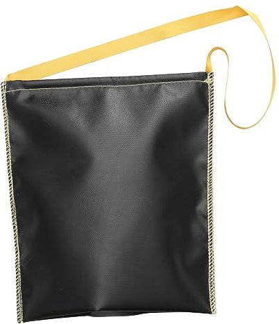 ibasenice Bolsa Ignífuga para Barbacoa Al Aire Asa Bolsa De Almacenamiento De Suministros para Barbacoa Resistente Al Calor