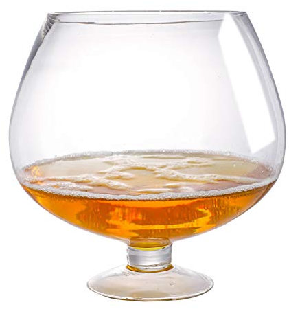 GAOGAO 2000ml To 12000ml Super Big Crystal Glass Brandy Glasses Drink Snifters Bar Wine Surprised Drinkware (4000ML)