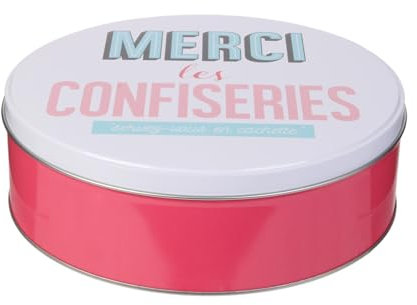 COOK CONCEPT - BT6713 - Boite de Conservation Ma Boite à Confiseries Cuisine Conservation Boite Metal Contenant Tin Box