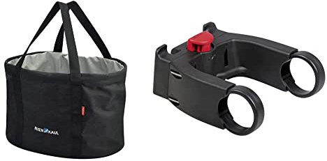 Klickfix Fahrradkorb Shopper Pro, Schwarz, 29 x 38 x 25cm, 0300SP
