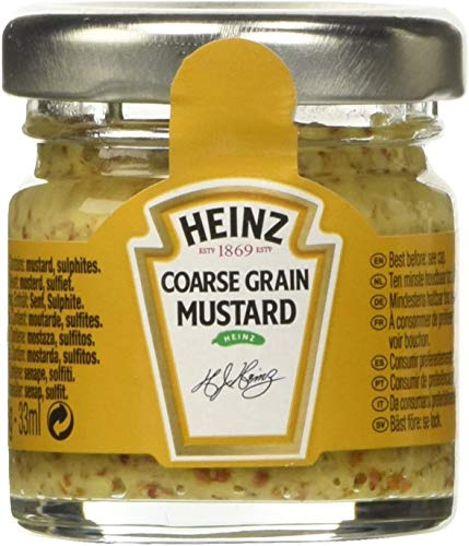 Heinz Mini Jar Senape - 33 ml (80 pezzi)