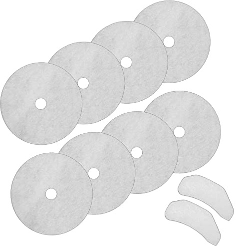SPARES2GO Tumble Dryer Cloth Exhaust + Air Intake Filters compatible with Teknix TKDV25B TKDV25S TKDV25W TKDV71W (10Pc Filter Kit)