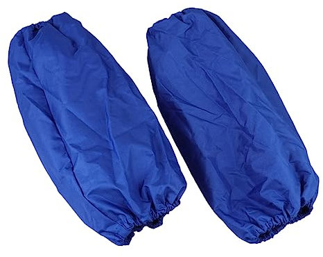 DOITOOL 2paare Wasserdichte Ölbeständige Arm-abdeckungen Armmanschetten-schutz Für Küchenreinigung Elastisch Blau