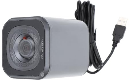 Goshyda Webcam, Caméra D'ordinateur USB 4K 12MP avec Trou fileté de 1/4 Pouces, pour la Diffusion en Direct, l'enseignement en Ligne, Le Chat Vidéo