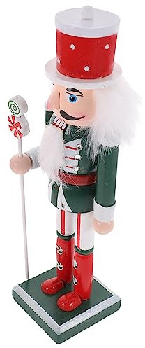 COLLBATH Casse-Noisette Soldat Décor De Noël Casse-Noisette Personnages Arbre Suspendu Casse-Noisette De Noël Casse-Noisette Statue Casse-Noisettes De Décor Kurt Enfant Jouets Petit