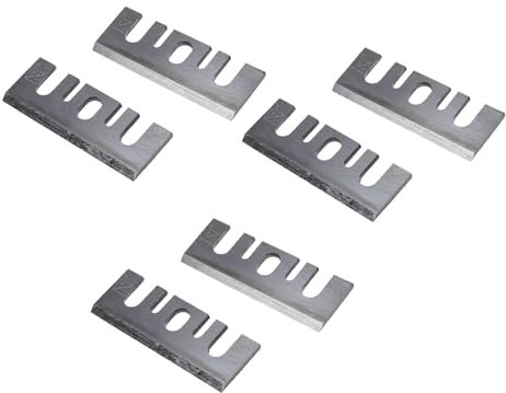 Eoslcusmvl 6pcs HSS Electric Hand Planer Blades for F20A