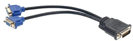 CIYODO Cable Adaptador De Vídeo Vga Divisor y Dual Macho Hembra para Computadora