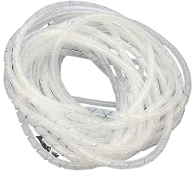 Trådlindning Mantel Lindningsrör Spirallindning Datorlinje Bunthanteringshylsa Kabelorganisatör Rörskydd(18mm 4 Meter)