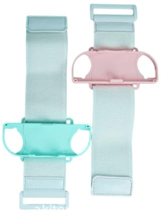 ZYNCUE für Nintendo Switch Dance Armband, verstellbares ABS-Fitnessband Zumba Burn It Up, für Ring Adventure, Dance 2025, 2er-Pack