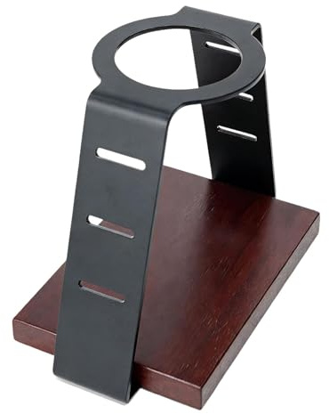 LOVIVER Support pour cafetière à filtre manuelle, accessoires, robuste, et pratique, support pour machine à