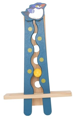 Jouet de Chute de Balle en Bois, Suivi de Balle, Jeu Interactif Parent-Enfant, Jouet Anti-Stress, Matériau en Bois de Hêtre