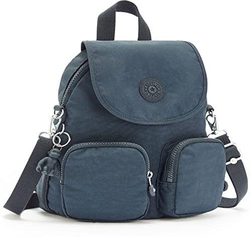 Kipling FIREFLY UP Zaino piccolo (trasformabile in borsa a tracolla), Blue Bleu 2 (Blu)