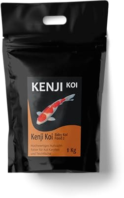 KENJI KOI Baby Koi Food 2 1kg 0,8-1,2 mm Koifutter Aufzuchtfutter Babykoifutter | Profi-Aufzuchtfutter ab den ersten Tagen | Koizucht - Koiaufzucht